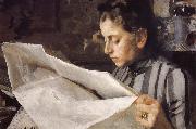 Emma Zorn reading Anders Zorn